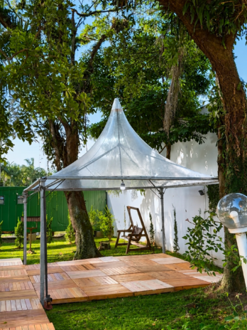 TENDA 5X5 TRANSPARENTE