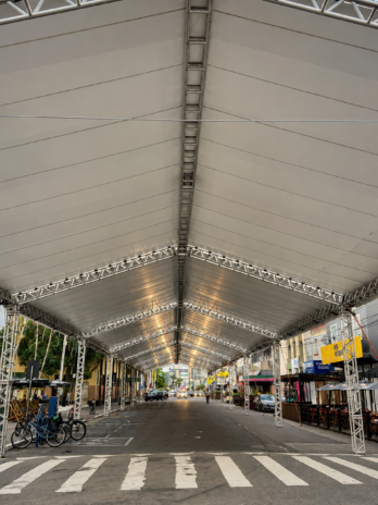 PAVILHÃO DE ALUMÍNIO